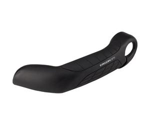 Bar ends côté gauche version 2015 Ergon GP5 + GP5 BioKork GFK Noir