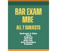 Bar Exam Condensed Outline: MBE Focused Updated for 2026: Bar Exam Condensed Outline | Civil Procedure, Contracts, Torts, Evidence, Real Property, Criminal Law & Constitutional Law