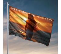 Bar For Man Cave Be Like A Mermaid, Enchanting And Free. Drapeau pour décoration de chambre de bébé (30 x 45 cm)