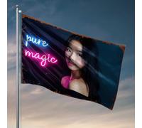 Bar For Man Cave Pure Magic : A Glimpse Of Ethereal Beauty Flag Camper Decor Drapeaux pour Dortoir Collège (60 x 90 cm)