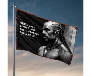 Bar For Man Cave Strength And Determination: A Powerful Warrior'S Motivational Quo Flag Camper Decor Drapeaux pour Dortoir College (30 x 45 cm)