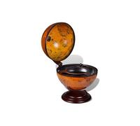 vidaXL Support de vin Bar globe avec scole Bois d'Eucalyptus