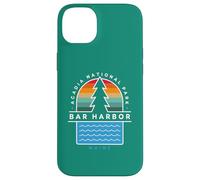 Bar Harbor Maine Acadia National Park Pin Tree Retro années 70 Coque pour iPhone 14 Plus