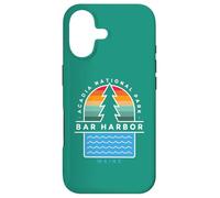 Bar Harbor Maine Acadia National Park Pin Tree Retro années 70 Coque pour iPhone 17