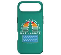 Bar Harbor Maine Acadia National Park Pin Tree Retro années 70 Coque pour iPhone Air