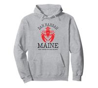 Bar Harbor Maine - Bah Hahbah les Trois R se taisent Sweat à Capuche