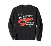 Bar Harbor, Maine, homard, parc national d'Acadia, style rétro Sweatshirt