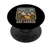 Bar Harbor Maine Nature Vacation New England Souvenir PopSockets PopGrip Adhésif