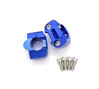 Bar Heighten Block Élévateurs De Guidon De Moto en Aluminium CNC, Pinces De Barre De Graisse Réglables Modèle De Moto Paire Universelle 1 1/8 "28mm Pontets Guidon(5)