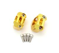 Bar Heighten Block Élévateurs De Guidon De Moto en Aluminium CNC, Pinces De Barre De Graisse Réglables Modèle De Moto Paire Universelle 1 1/8 "28mm Pontets Guidon(1)