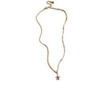 Bar Pendant Necklace,925 French en Cnecklace Women Light Temperament Jewelry Gift/
