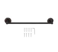 Bar Serviette en cuivre Style Européen Salle de Bain Single Bar Rack de Salle de Bain Salle Suspendue Rack Prime Primium Durable Save Saving Design for Home Bathroom Hotel Spa (Noir)