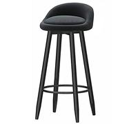 Bar Stool Industrial Farmhouse Barstool with PP Seat, Cafe Pub Kitchen Counter Dining Room Breakfast Bar Chair (White-2ps)