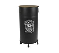 Bar sur roulettes 50x50x100 cm old glory whiskey - HOPA