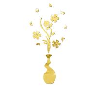 BAr312 Stickers muraux 3D en forme de fleur classique à décoller et à coller pour chambre de fille, chambre d'enfant, salon, TV maison (A, taille unique)