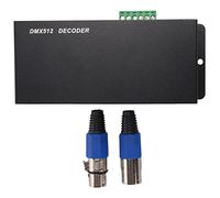 Barabesty 3CH DC12-24V RGBW DMX 512 DéCodeur LED ContrôLeur RGB LED DMX512 DéCodeur, DMX512-3CH