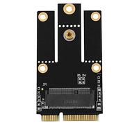 Barabesty Adaptateur M.2 NGFF vers Mini PCI-E (PCIe+USB) pour M.2 WiFi Bluetooth sans Carte WLAN AX200 9260 8265 8260 pour Ordinateur Portable