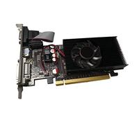 Barabesty GT210 Carte graphique 1 Go DDR2 64 bits PCIE 2.0 GPU - Compatible VGA Desktop Video Card