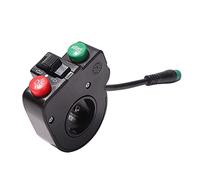 Barabesty Interrupteur de clignotant pour guidon de scooter électrique étanche pour trottinette électrique PRO