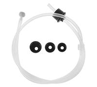 Barabesty Kit de tube d'extension pour distributeur de savon pour évier de 114,3 cm avec clapet anti-retour, plus besoin de remplir la petite bouteille