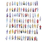 Barabesty Lot de 100 figurines peintes échelle N (1 à 150)