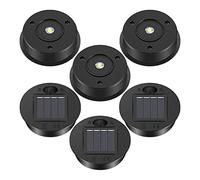 Barabesty Lot de 6 lampes solaires de rechange à 7 pièces pour lanterne solaire LED à suspendre en extérieur