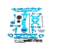 Barabesty Pour voiture télécommandée 1:14 144001 - Pièces de rechange en métal C - Bras oscillant - Bleu