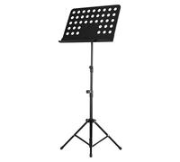 Barabesty Pupitre portable en métal détachable pour piano violon partition de guitare accessoires