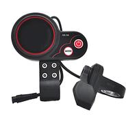 Barabesty QS-S4 Kit d'affichage LCD d'accélérateur 48 V-60 V pour trottinette électrique Zero 8 9 10 8X 10X Affichage 6 broches Pièces de rechange Accessoires