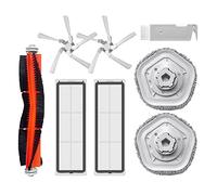 Barabesty Remplacement pour Robot aspirateur et Bot W10 W10 Pro - Brosse latérale Principale pour à Franges Hepa