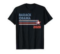 Barack Obama 2028 pour la Campagne Patriotique du président T-Shirt