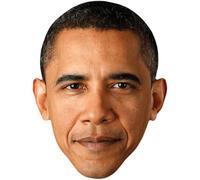 Barack Obama (Brown Hair) Masques de celebrites