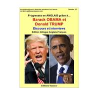 Barack Obama et Donald Trump Discours et interviews - Jean-Pierre Vasseur - Vasseur - broché - Méthode de langue