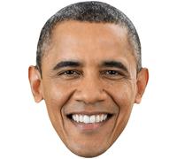 Barack Obama (Smile) Big Head. Masque plus grand que nature.