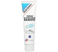 Baranne - Crème Cire Blancheur Baskets | Protège, Ravive & Fait Briller le Cuir | Fabrication Française | 100ml