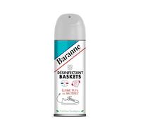Baranne - Désinfectant Baskets | Élimine 99,9% des Bactéries | Fraîcheur Eucalyptus | Assainit Chaussures de Ville & Sport | Fabriqué en France | Aérosol 150ml