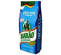 Barao De Cotegipe Thé à maté moulu 1 kg du Brésil | Erva Mate Barão Moída Grossa 1 kg au Brésil