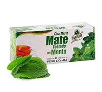 Barao Lot de 25 sachets de thé maté torréfié à la menthe