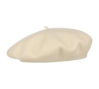 Barascon Beret avec Cachemire Basque (Taille Unique - Blanc Creme)