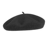 Barascon Beret avec Cachemire et Doublure Basque (55 cm - Noir)