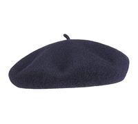 Barascon Beret avec Cachemire et Doublure béret Basque (60 cm - Bleu Fonce)
