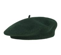 Barascon Béret avec Cachemire Femme/Homme - Made in The EU Basque Automne Été Printemps Hiver Printemps-été - Taille Unique Vert foncé