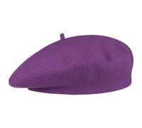 Barascon Béret avec Cachemire Femme/Homme - Made in The EU Basque Automne Été Printemps Hiver Printemps-été - Taille Unique Lilas