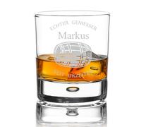 Baratte Whisky Verre avec Gravure Verre Whisky Personnalisé Cadeau Whiskybecher