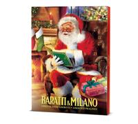 BARATTI & MILANO-Calendrier de l'Avent en chocolat design vintage Baratti & Milano - 38 x 28 cm