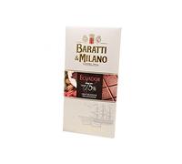 Baratti & Milano - TABLETTE CHOCOLAT NOIR GRAND CRU EQUATEUR 75% CACAO 75GR - Produit artisanal italien