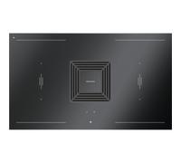 BARAZZA 1PKZP9N Table de cuisson avec hotte aspirante intégrée Encastrable | Aspiration intégrée, 47 kg, dimensions 82x102x52 cm