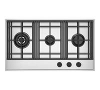 BARAZZA 1PLE2D Plaque de cuisson à gaz Encastrable | Brûleurs Flat Eco-Design, inox AISI 304, double couronne 4 kW