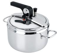 Barazzoni Autocuiseur modèle Basic, diamètre 22 cm, capacité 7 l. En acier inoxydable, fabriquée en Italie