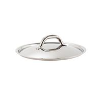 Barazzoni Chef Line Couvercle Ø cm 14, Acier Inoxydable 18/10, fabriqué en Italie, PFAS Free, Argent